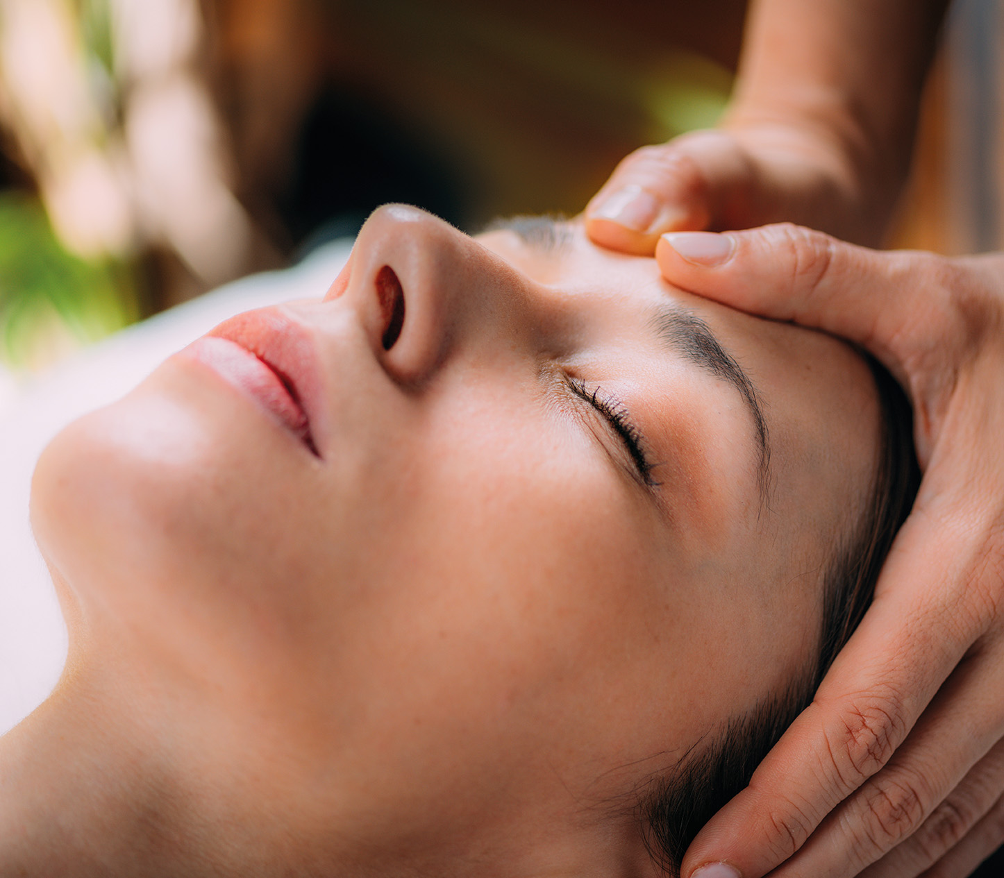 Craniosacral Therapy Head Massage for Pain and Migraine Relief.